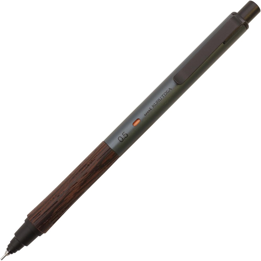 【筆倉】日本三菱 UNI KURU TOGA Wood M5-KW 原木握柄金屬筆桿 旋轉自動鉛筆-規格圖9