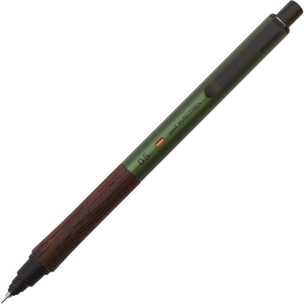 【筆倉】日本三菱 UNI KURU TOGA Wood M5-KW 原木握柄金屬筆桿 旋轉自動鉛筆-規格圖9