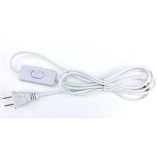 1.8米電源開關線 T5支架燈 串接線 線頭 2孔 3孔 插座直接使用 電源插頭 另有3米電源開關線線款-細節圖2