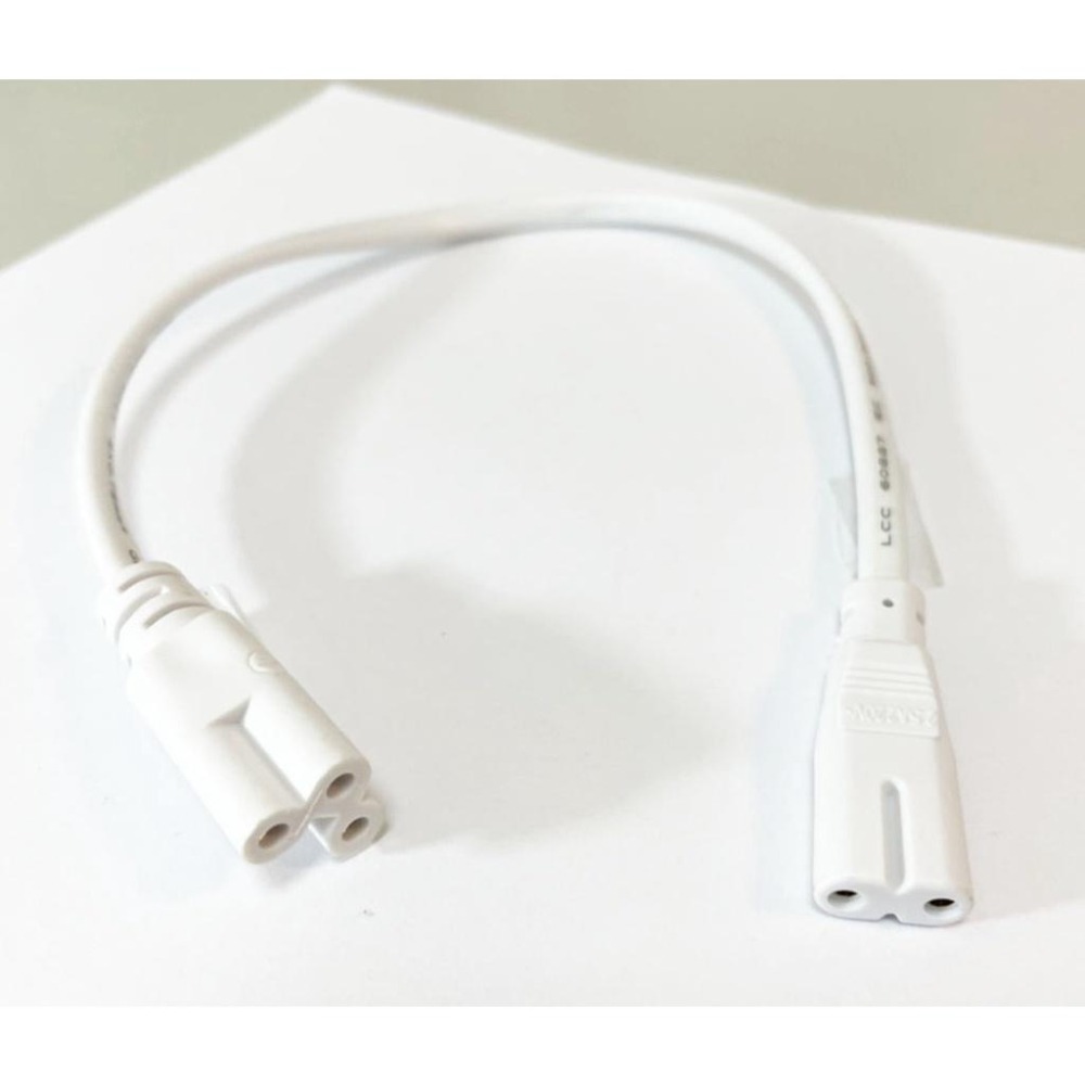 LED T5 層板燈串接線 兩孔 三孔 零件包 飛利浦 串接線 另有電源開關線可參考 支架燈-細節圖5