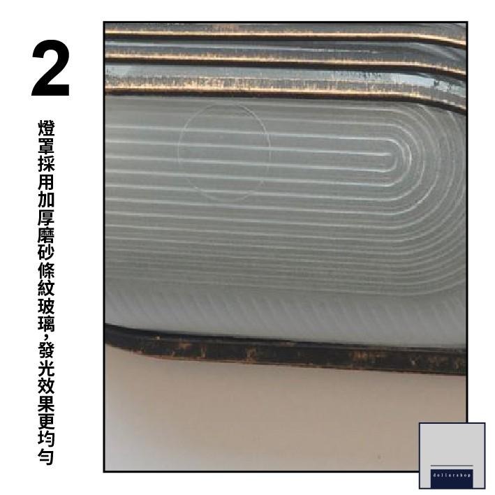 戶外防水仿古壁燈 E27燈泡 庭院壁燈 景觀燈 鋁製外殼 玻璃罩 百葉型壁燈 現貨-細節圖3