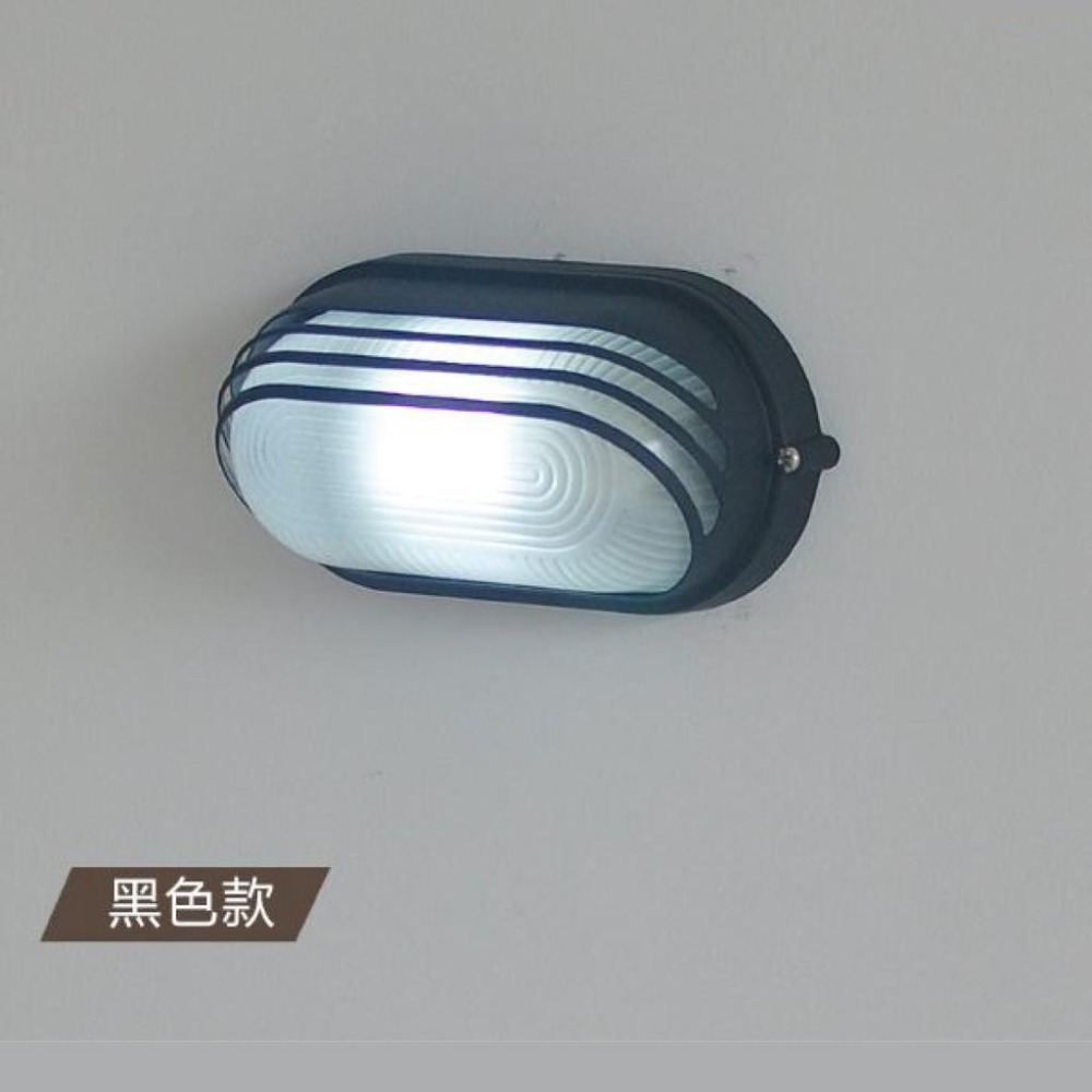 戶外防水仿古壁燈 E27燈泡 庭院壁燈 景觀燈 鋁製外殼 玻璃罩 百葉型壁燈 現貨-細節圖7
