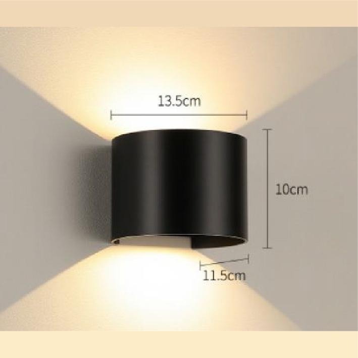 LED 方型時尚簡約小盒燈 12瓦 壁燈 戶外壁燈 防水 可調角 白光 黃光 現貨 全電壓-細節圖7