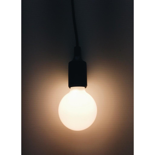 軌道式吊燈 加購LED龍珠泡 矽膠材質 藝術燈 北歐風裝飾單頭小吊燈 咖啡廳適用 E27燈頭