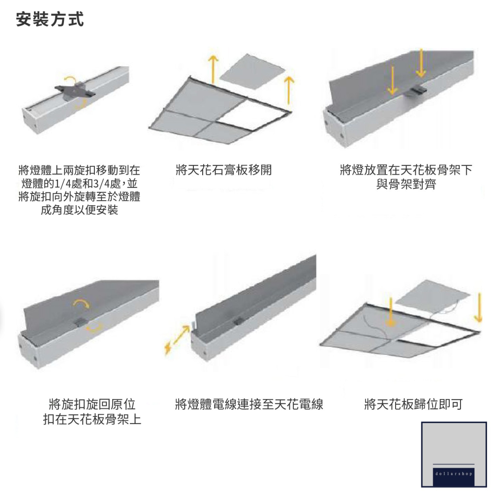 LED 30瓦 三色變光 輕鋼架專用排燈 長條燈 60公分 窄角 廣角發光 龍骨燈 設計師款 辦公室燈具 取代平板燈-細節圖4