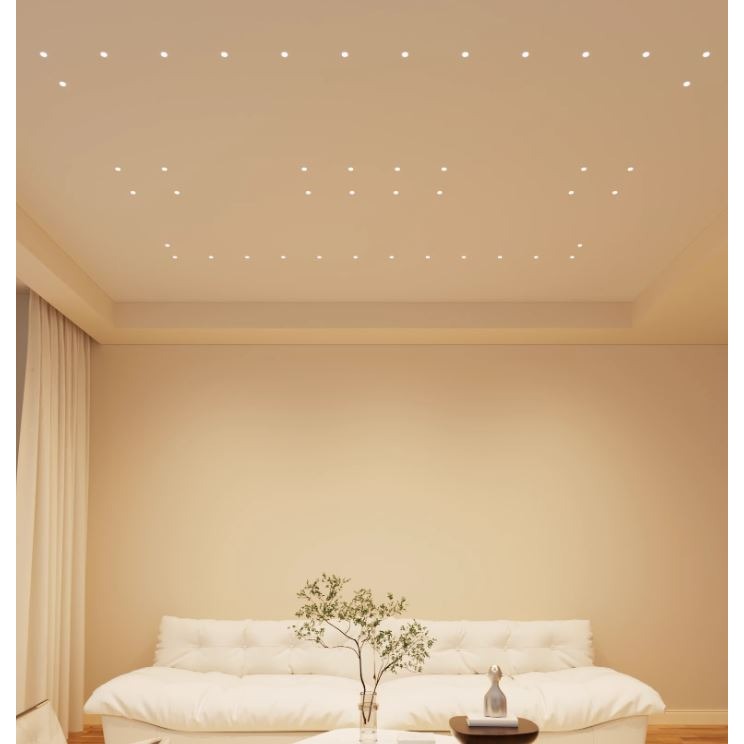 舞光 LED 7瓦 3.5公分開孔 尼克防眩崁燈 黃光 自然光 展示櫃 星光天花板崁燈 窄角投射型 精緻質感光影-細節圖4