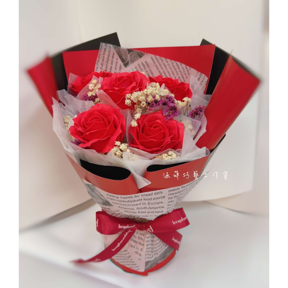 小款 半成品花束包裝 包花神器 DIY花束 手作材料 花藝材料 涵蒔巧藝工作室-細節圖2