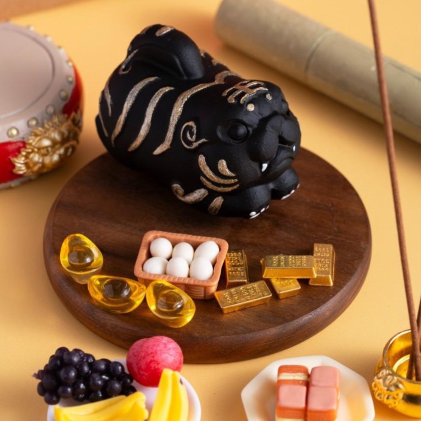 奶兇小猛虎爺｜好逑晶礦專利訂製款-規格圖4