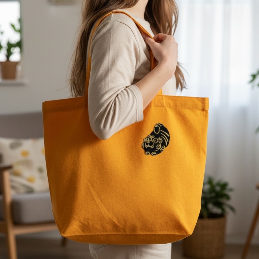 黑虎爺刺繡貼、黑虎將軍刺繡貼｜好逑晶礦虎爺貼貼-細節圖5