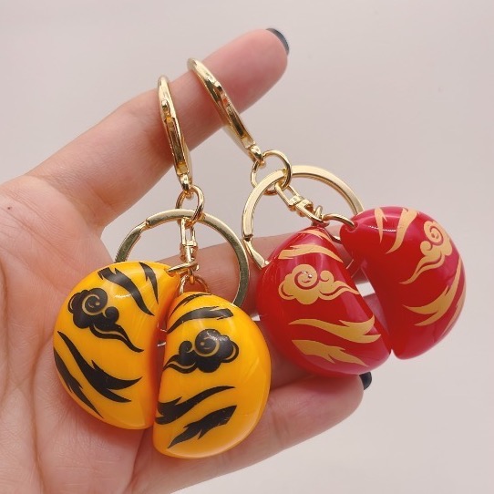 聖杯鑰匙圈｜好逑晶礦虎爺杯杯-細節圖4