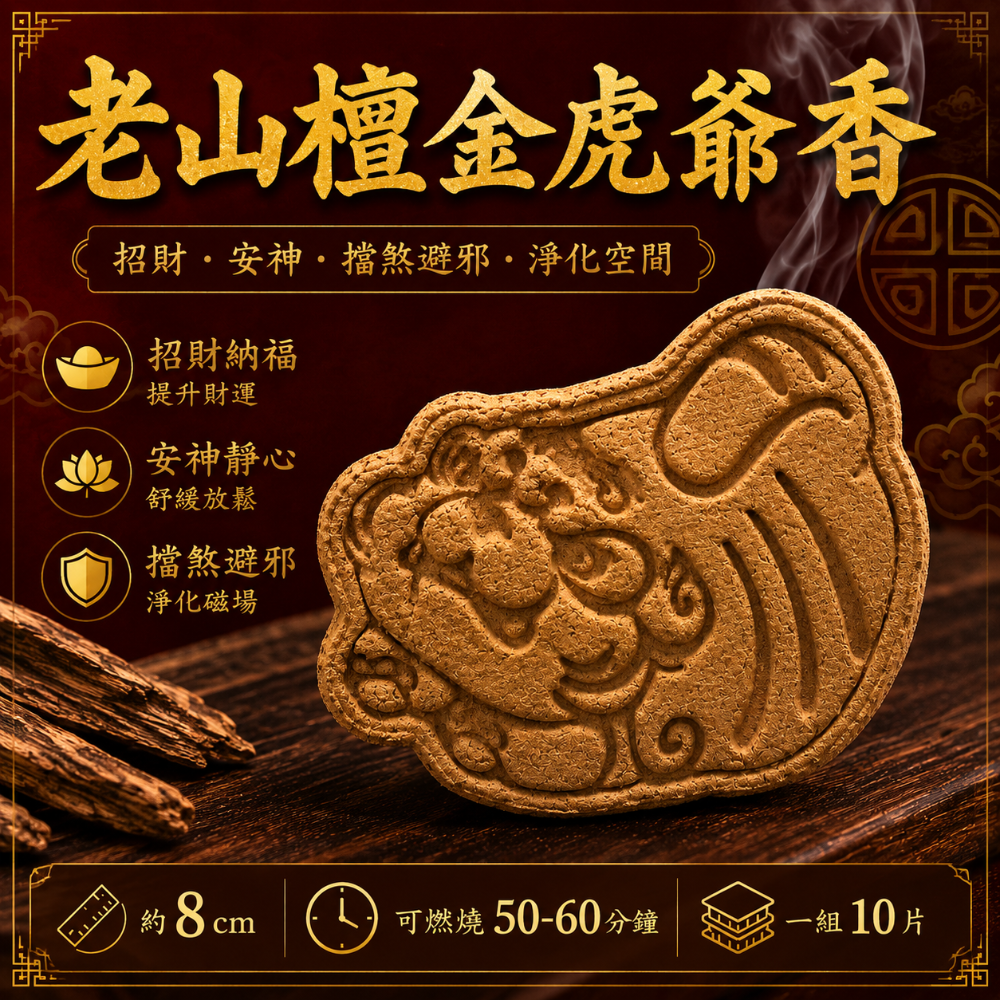 虎爺招財香、虎爺香｜好逑獨家、台灣製造-規格圖9