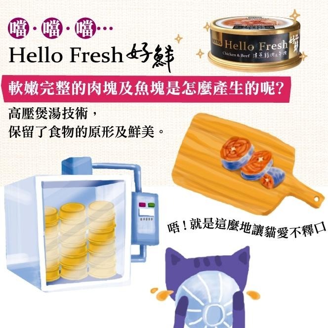 惜時SEEDS｜Hello Fresh好鮮原汁湯罐｜50g 80g｜副食罐 湯罐 鮮肉罐 貓罐頭-細節圖4