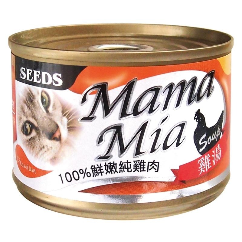 惜時SEEDS｜MamaMia機能雞湯罐170g｜湯罐 大份量 雞湯罐 貓咪 貓罐頭-細節圖2