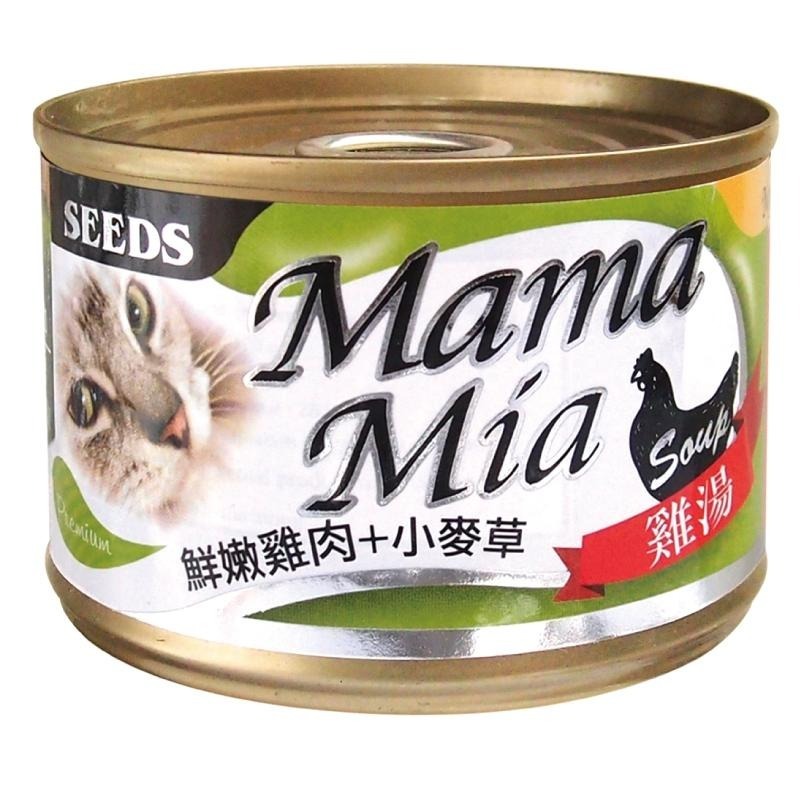 惜時SEEDS｜MamaMia機能雞湯罐170g｜湯罐 大份量 雞湯罐 貓咪 貓罐頭-細節圖3