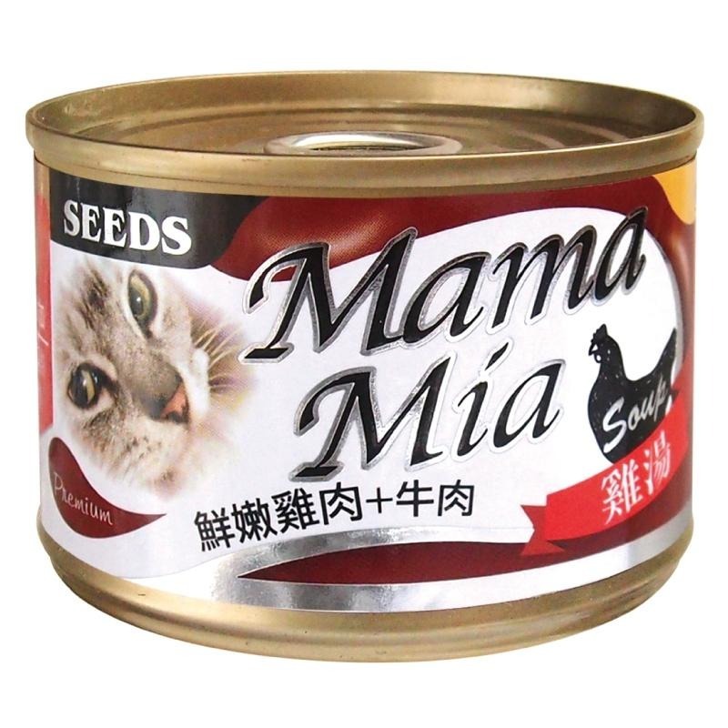 惜時SEEDS｜MamaMia機能雞湯罐170g｜湯罐 大份量 雞湯罐 貓咪 貓罐頭-細節圖4