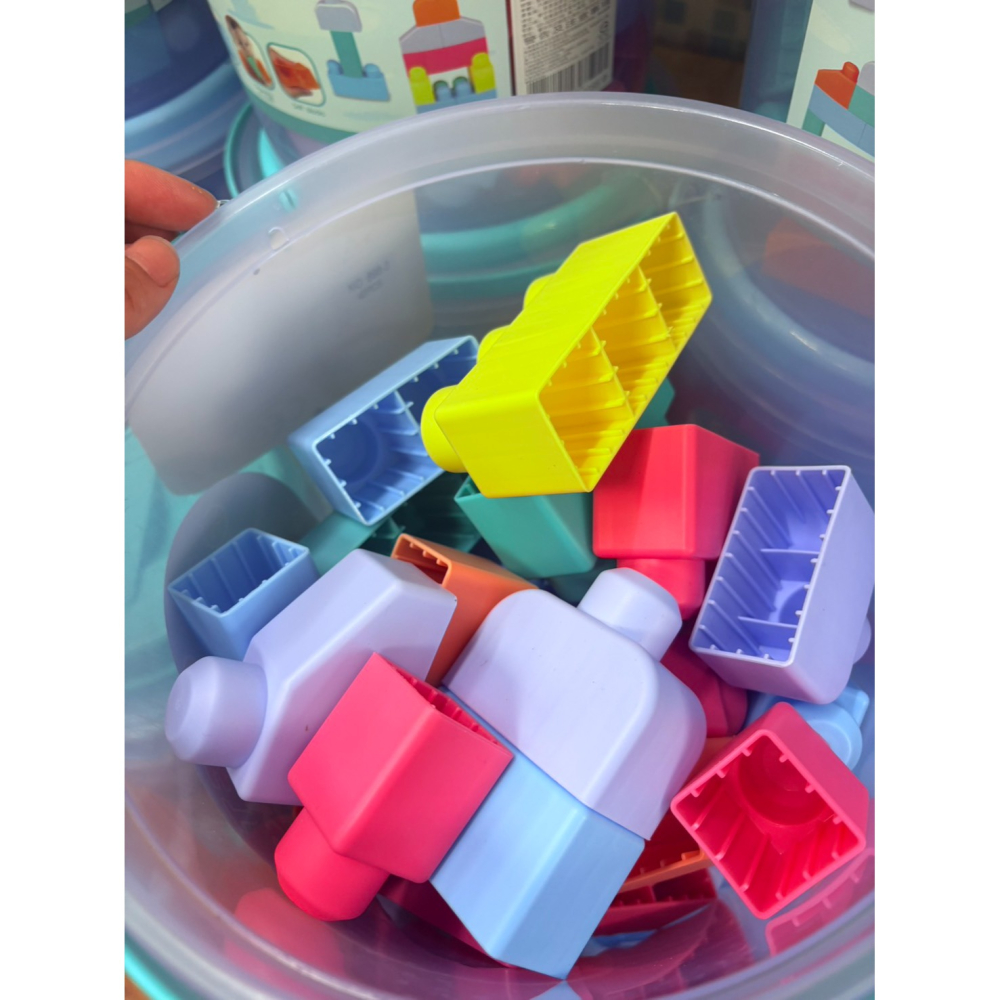 SOFT BIOCKS 軟積木 36pcs、 42pcs 安全無毒軟膠積木-細節圖2