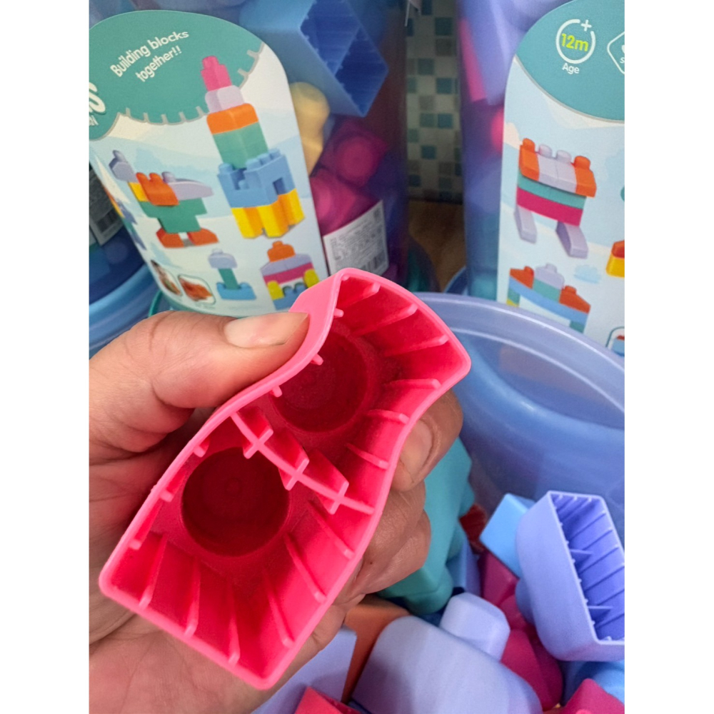 SOFT BIOCKS 軟積木 36pcs、 42pcs 安全無毒軟膠積木-細節圖3