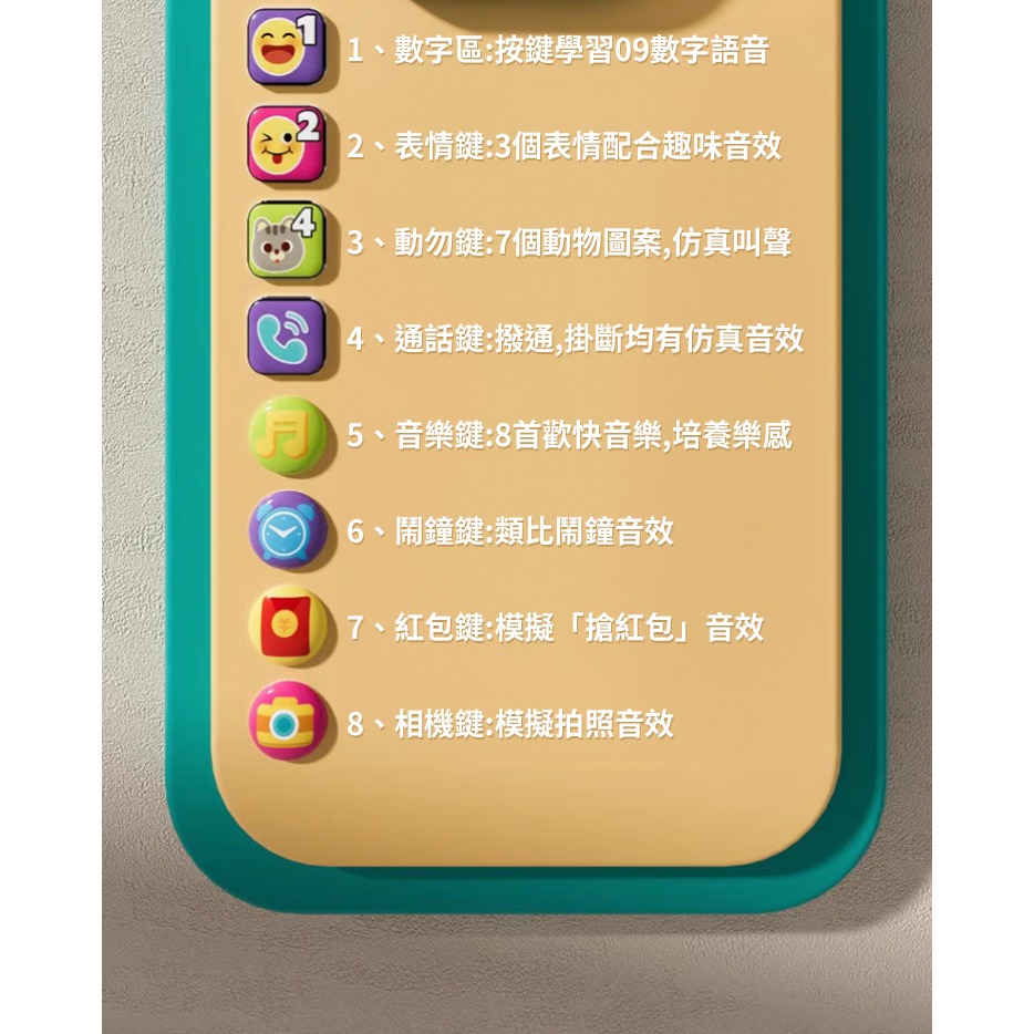 【匯樂】摺疊 仿真小手機-細節圖9