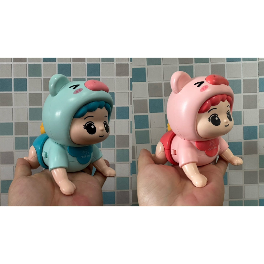 電動爬行萌娃 安撫玩具 音樂玩具 搖擺玩具 趣味玩具 嬰兒玩具 可愛玩具 嬰幼兒-細節圖2