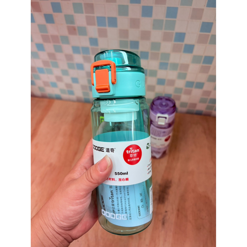 道奇DODGE 彈蓋運動杯 550ml 兒童水壺 運動水壺 國小生必備單品-細節圖5
