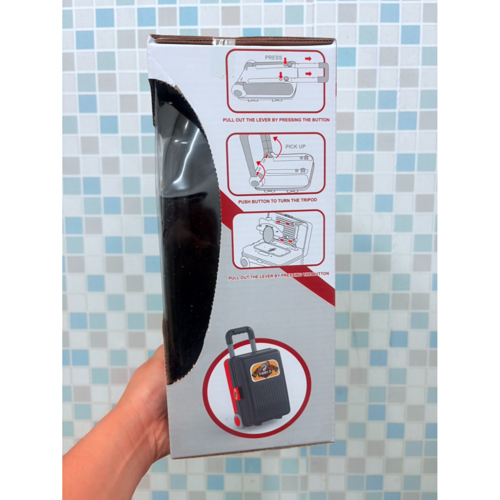 四合一仿真工具台手提箱 親子互動套裝-細節圖2