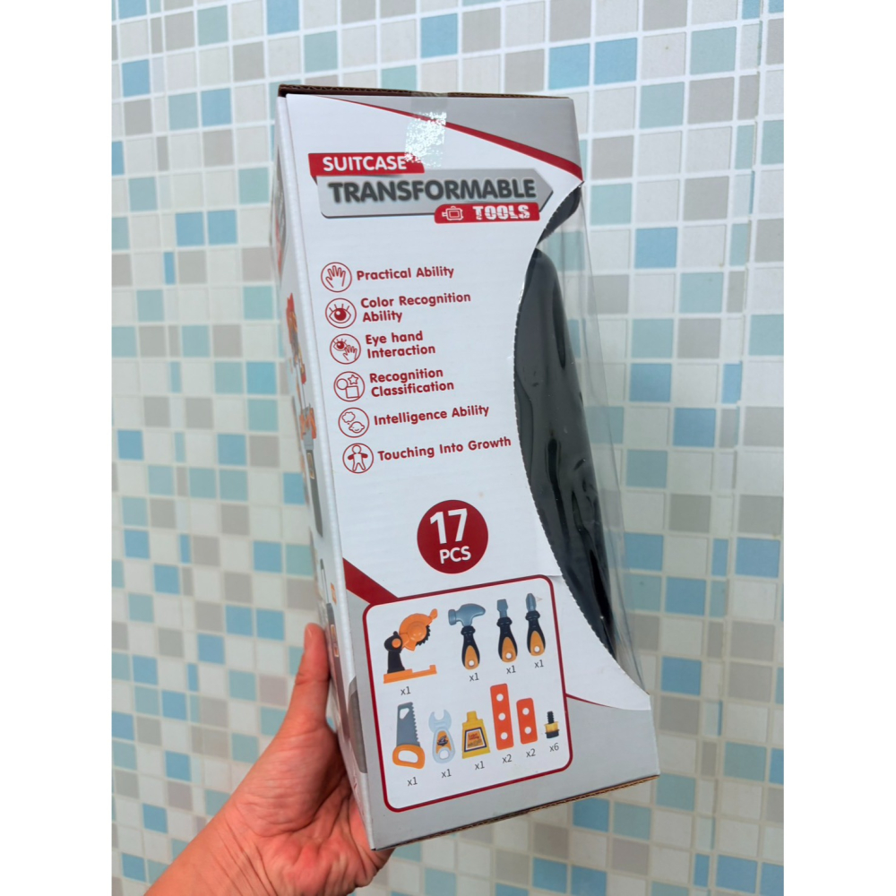 四合一仿真工具台手提箱 親子互動套裝-細節圖4