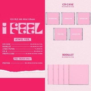 五大唱片💽 -  (G)I-DLE 第六張迷你專輯「I feel」韓國進口版-細節圖8