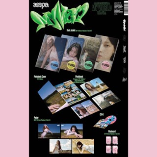 五大唱片 💽 - aespa 第三張迷你專輯「MY WORLD」韓國進口版-細節圖2