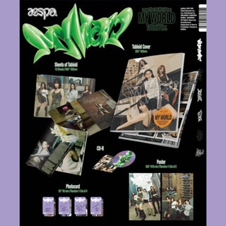 五大唱片 💽 - aespa 第三張迷你專輯「MY WORLD」韓國進口版-細節圖4