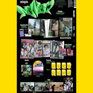 五大唱片 💽 - aespa 第三張迷你專輯「MY WORLD」韓國進口版-細節圖5