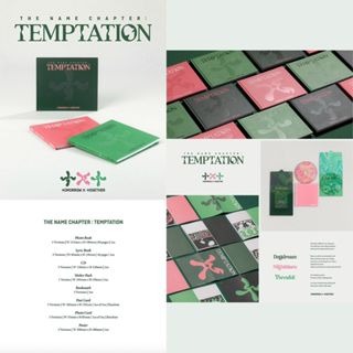 五大唱片 💽 - TXT 第五張迷你專輯「THE NAME CHAPTER: TEMPTATION」韓國進口-細節圖2