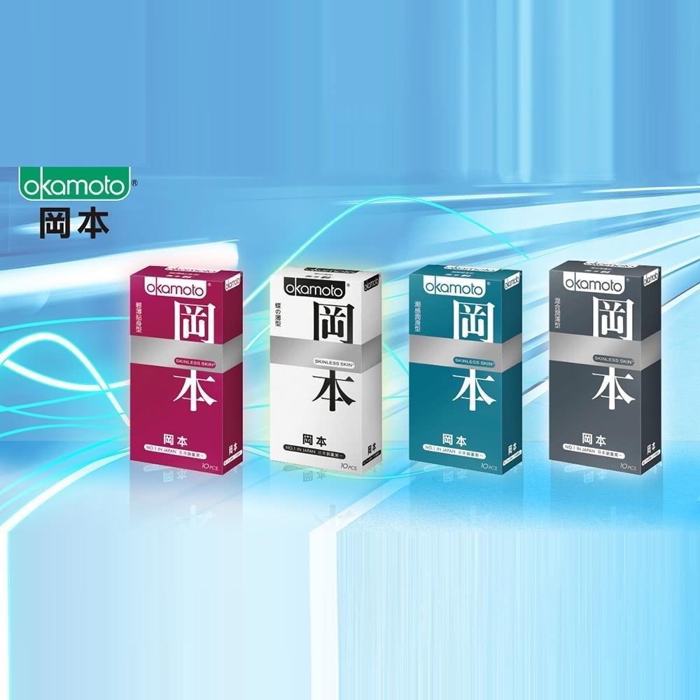 岡本Okamoto SK浪漫繽紛組保險套3入*4盒 水潤絲滑 保險套 安全套《康宜庭藥局》-細節圖2