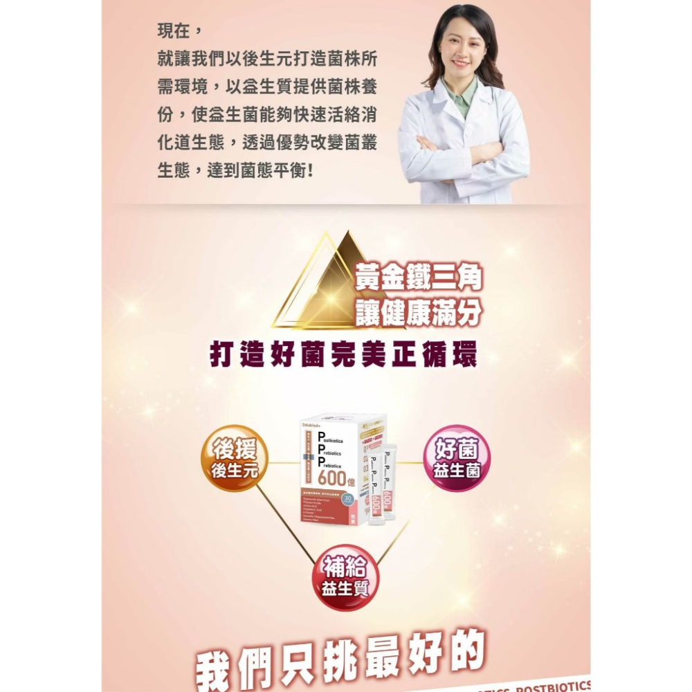 Doubled 倍鮮 600億後生元益生菌(30包/盒)《康宜庭藥局》-細節圖7
