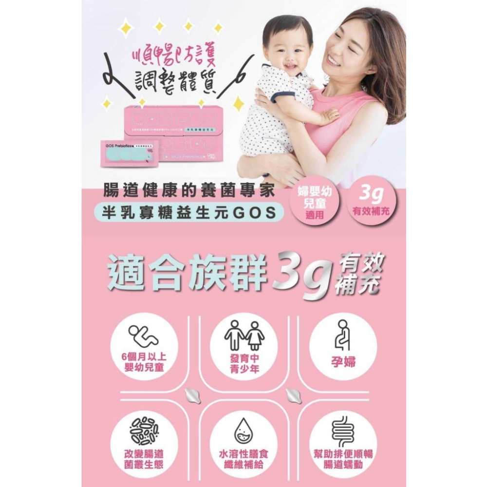 PaPaOligo糖老爹 半乳寡糖益生元 婦幼適用 3gX30包/盒《康宜庭藥局》-細節圖7
