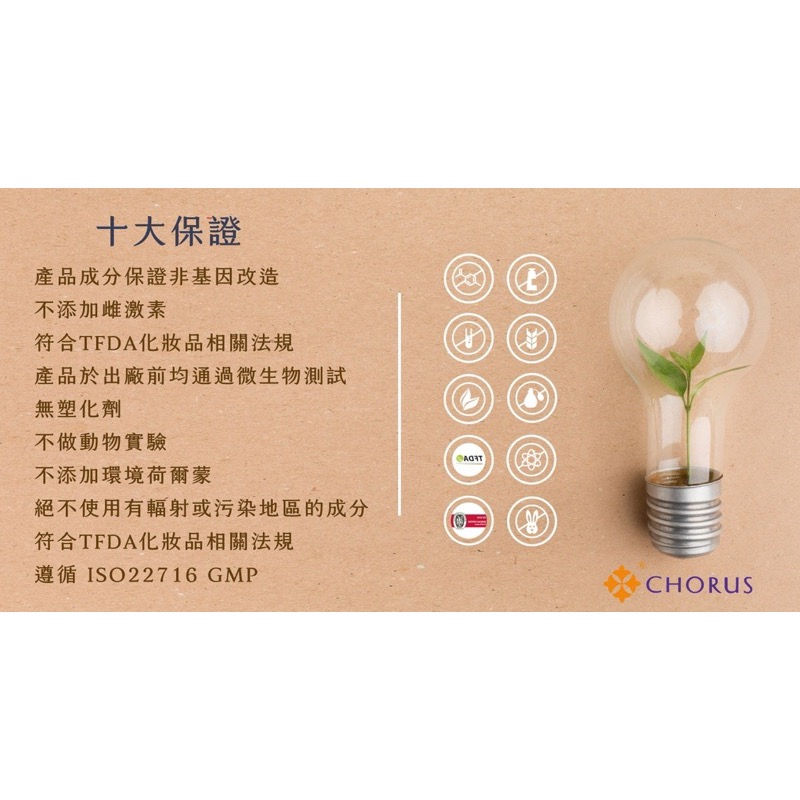✅現貨24h秒出 開幕慶 下單贈好禮  台灣公司貨 CHORUS 胺基酸潔面乳 沙龍品牌 沙貨-細節圖3