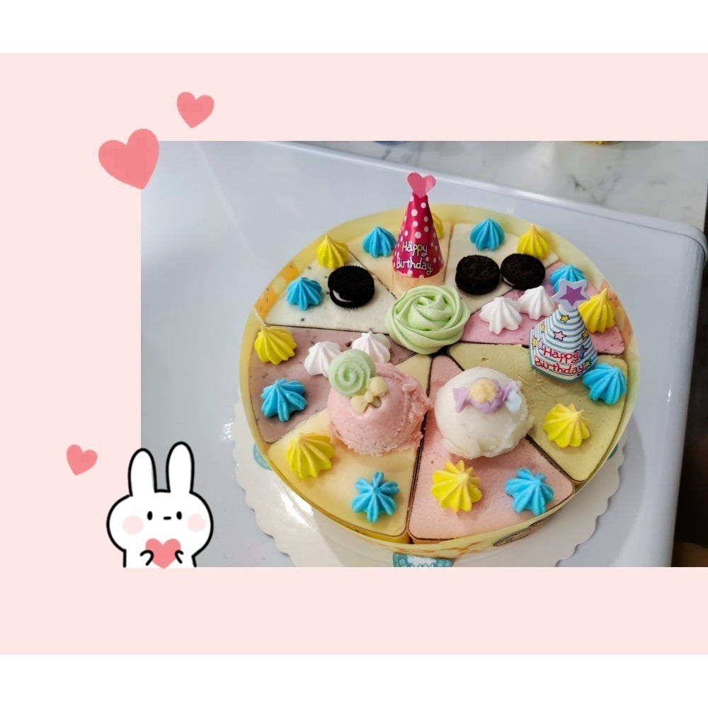 冰淇淋蛋糕(7吋)┃巴布巴布義式手工冰淇淋-細節圖2