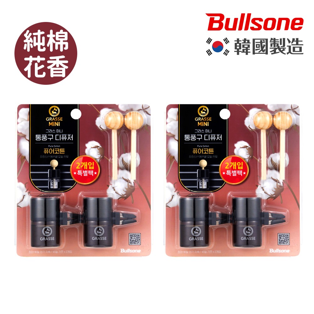 Bullsone GRASSE 格拉斯mini精緻木質擴香 2入組-規格圖1