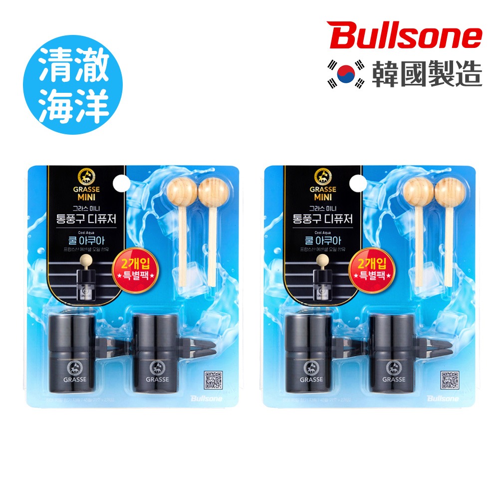 Bullsone GRASSE 格拉斯mini精緻木質擴香 2入組-規格圖1