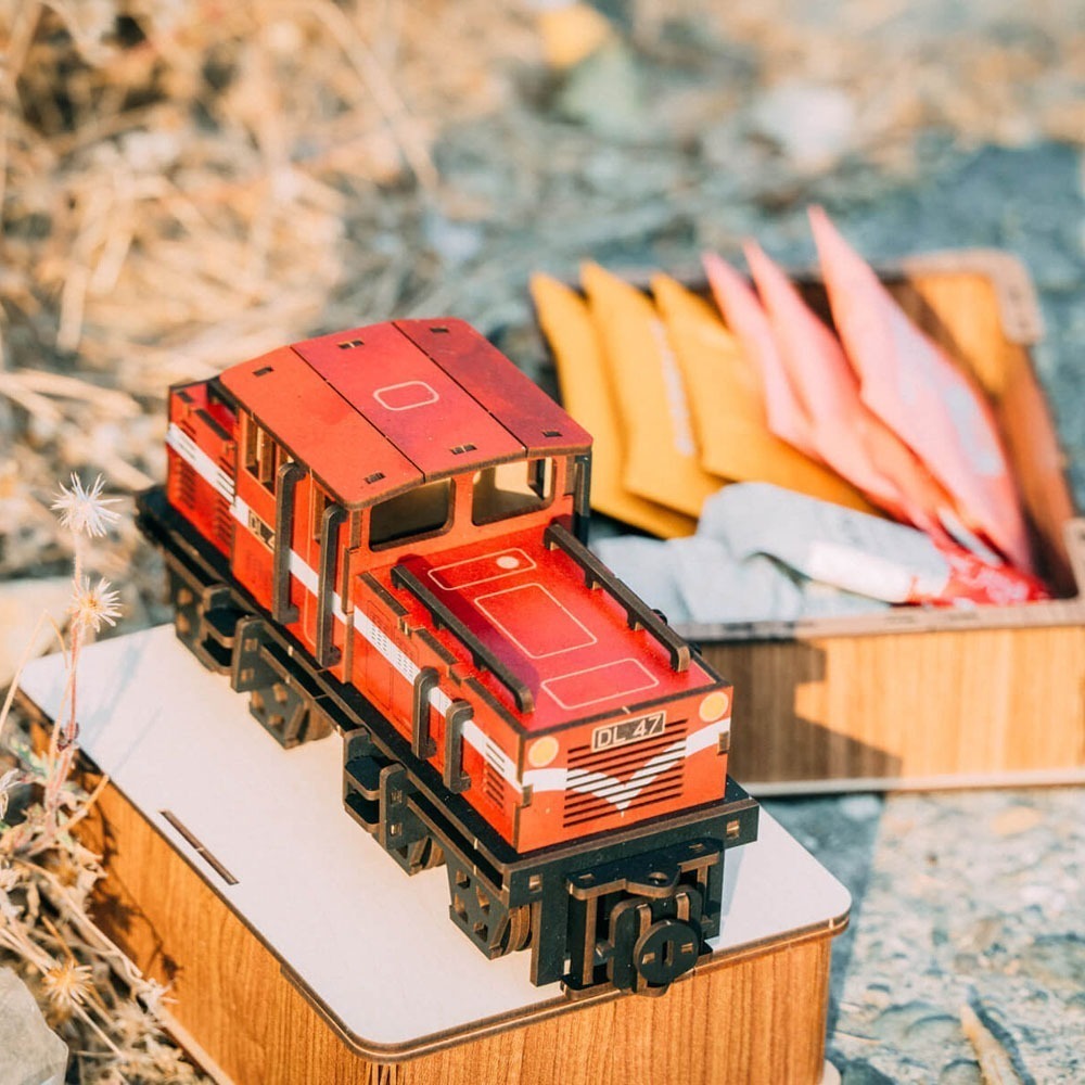 阿里山小火車 模型禮盒-細節圖5