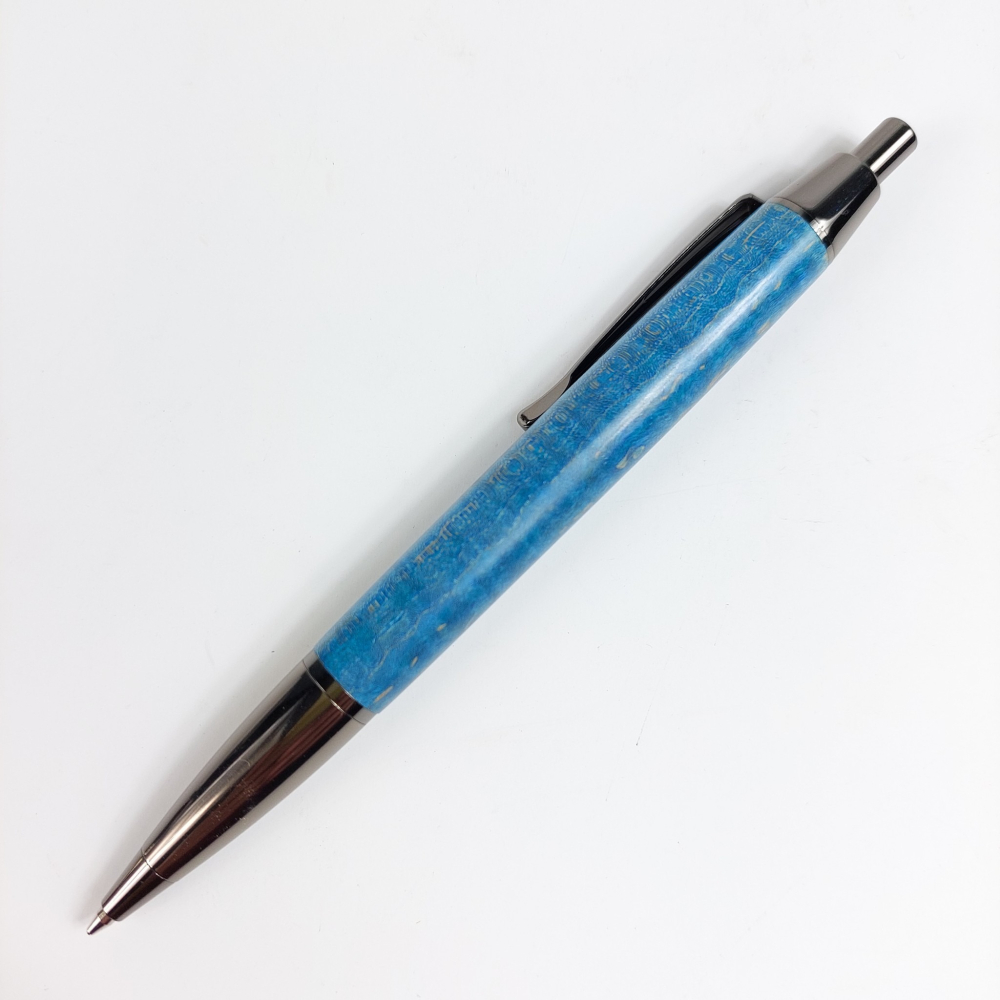 穩定木按壓原子筆 /手工原子筆/KOBE手工筆-細節圖2