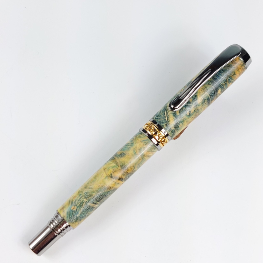 穩定木鋼筆/手工鋼筆/KOBE手工筆-細節圖2