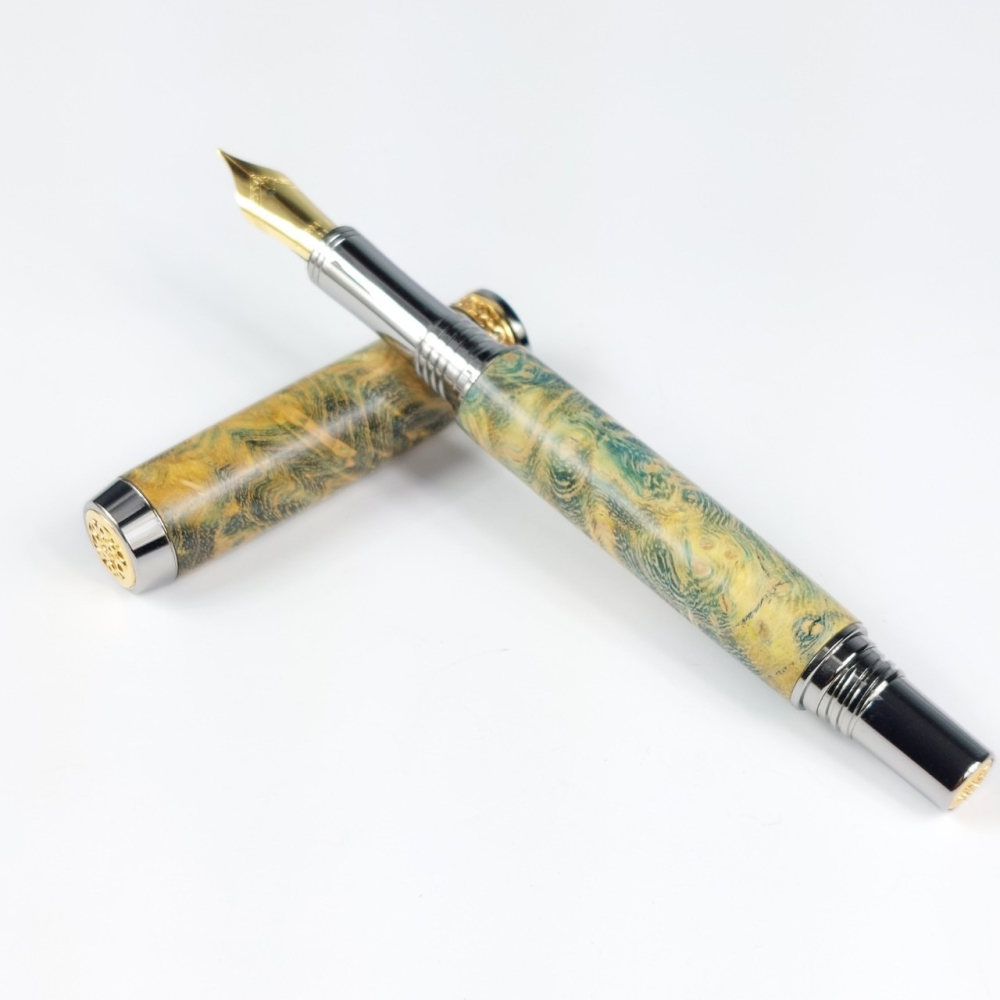 穩定木鋼筆/手工鋼筆/KOBE手工筆-細節圖4