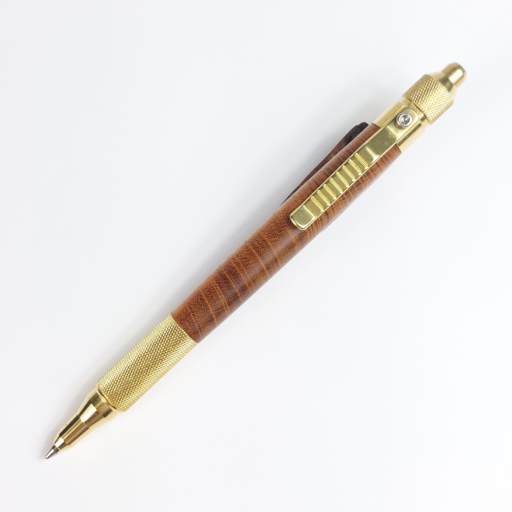 台灣櫸木按壓原子筆/手工原子筆/KOBE手工筆-細節圖2