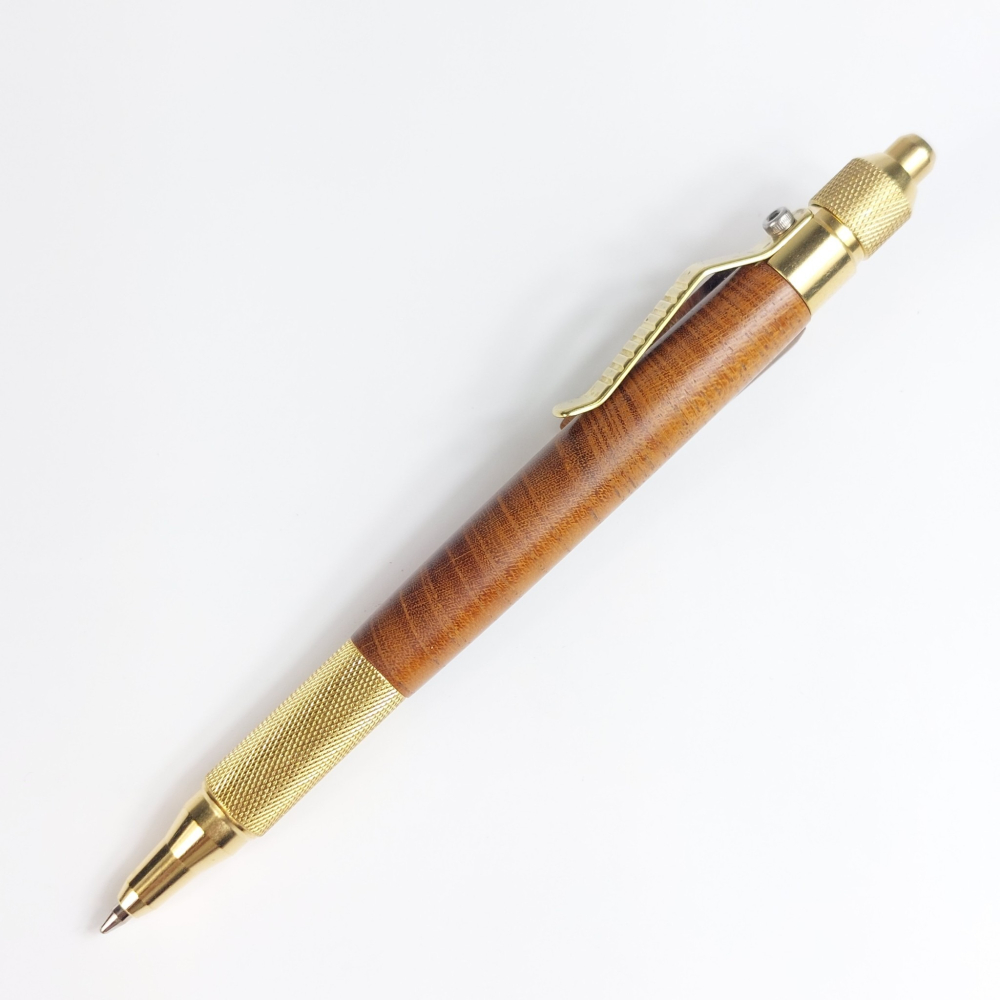 台灣櫸木按壓原子筆/手工原子筆/KOBE手工筆-細節圖3