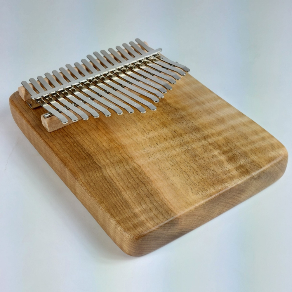 北美硬楓木(閃花)拇指琴/17音拇指琴/KALIMBA-細節圖2