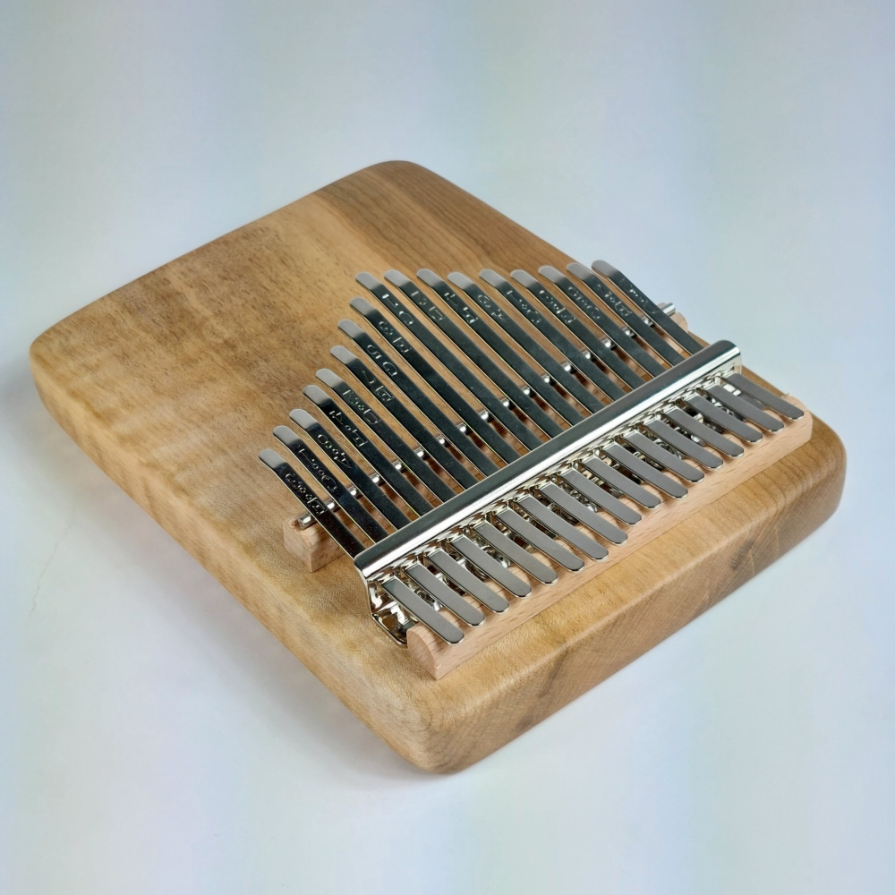 北美硬楓木(閃花)拇指琴/17音拇指琴/KALIMBA-細節圖5