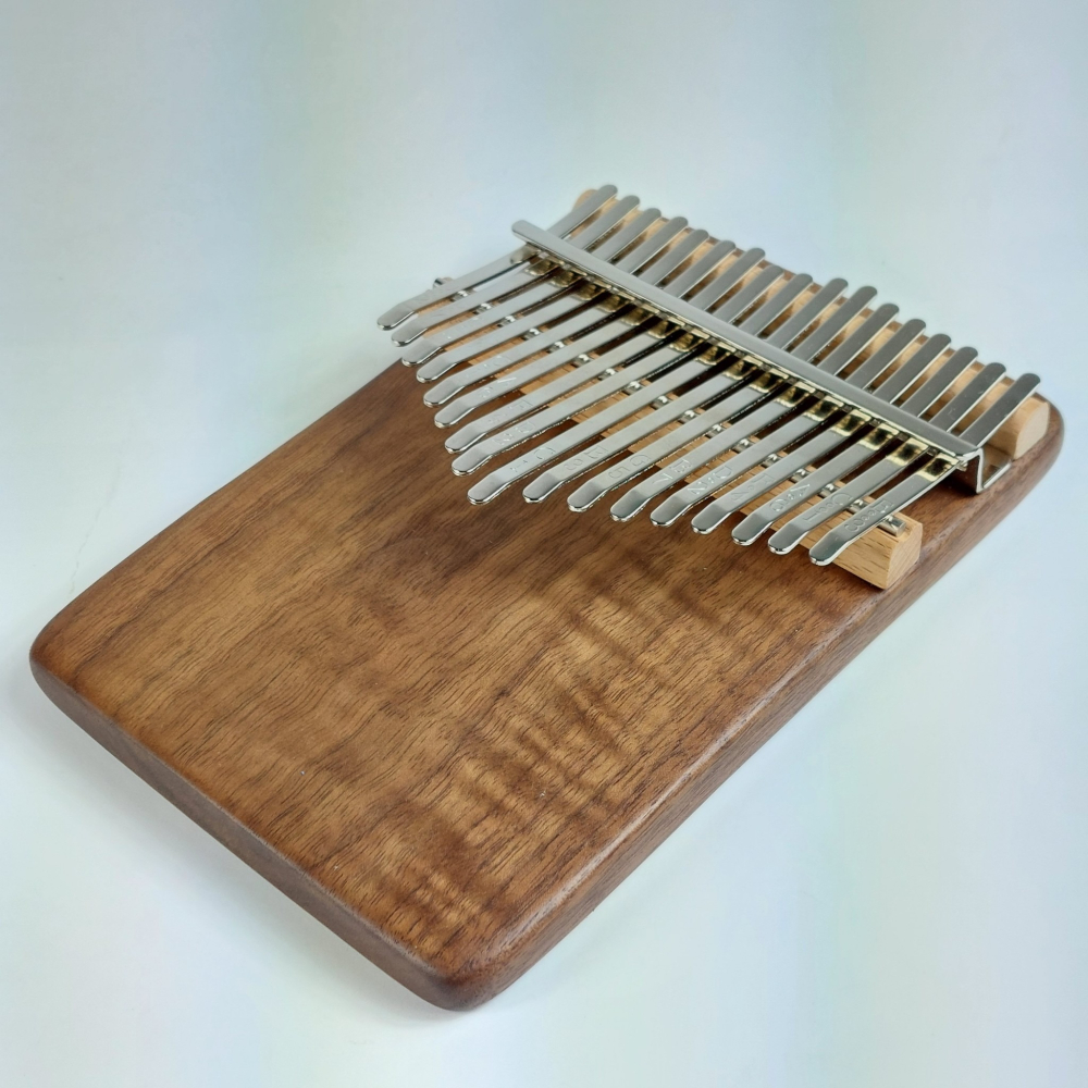胡桃木(閃花)拇指琴/17音拇指琴/KALIMBA-細節圖3