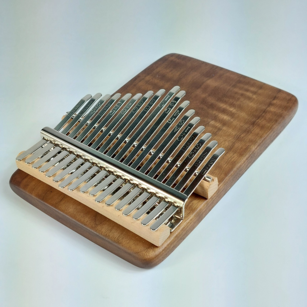 胡桃木(閃花)拇指琴/17音拇指琴/KALIMBA-細節圖4