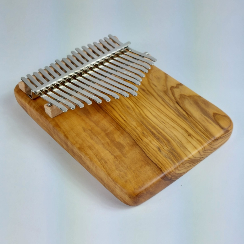 橄欖木拇指琴/17音拇指琴/KALIMBA-細節圖2