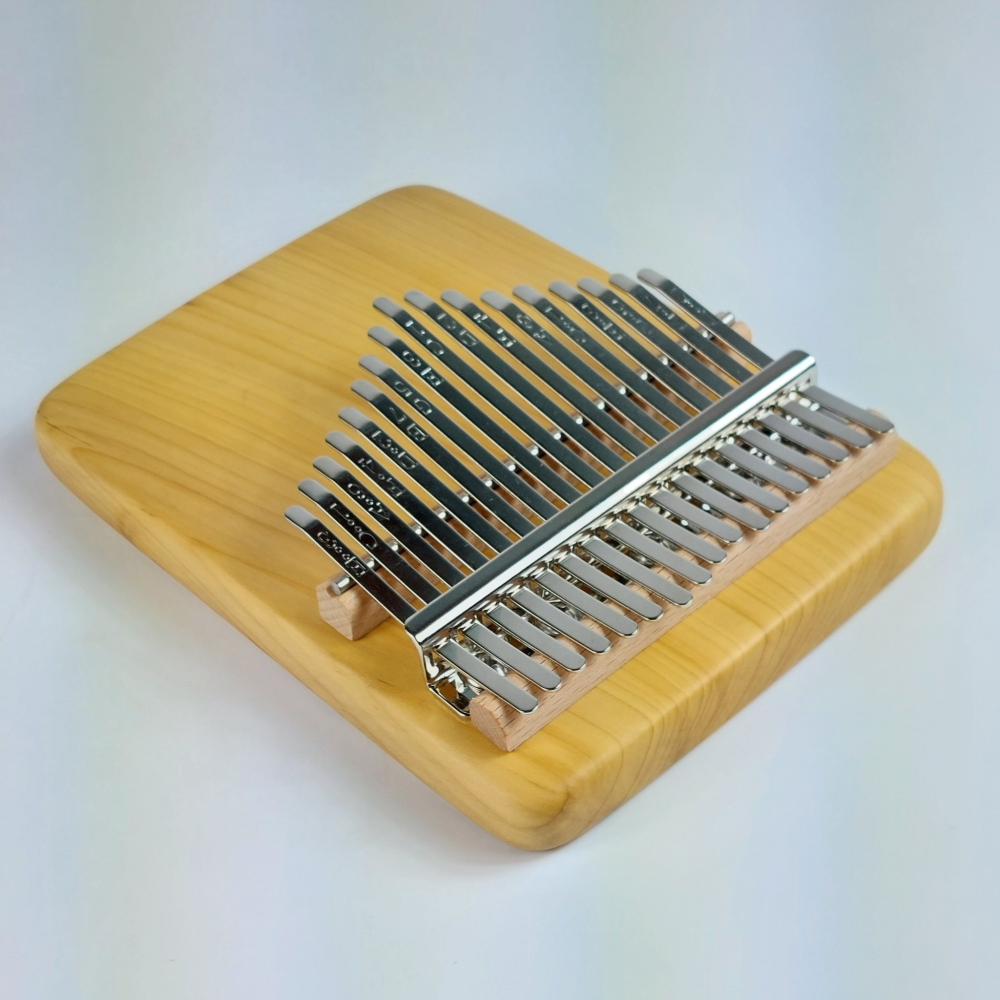 日本香榧木(有淡肉桂香)拇指琴/17音拇指琴/KALIMBA-細節圖2